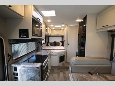 Used Class C Motor Home Kitchen, Dinette and Bed