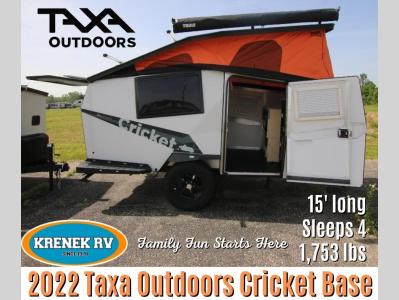 New 2022 TAXA Outdoors Cricket Travel Trailer RV