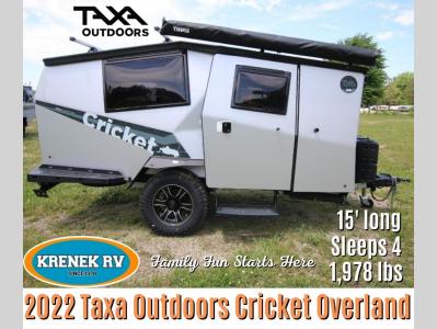 New 2022 TAXA Outdoors Cricket Travel Trailer