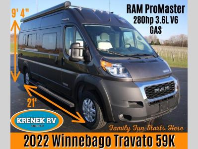 2022 Used Winnebago Travato Class B Motor Home