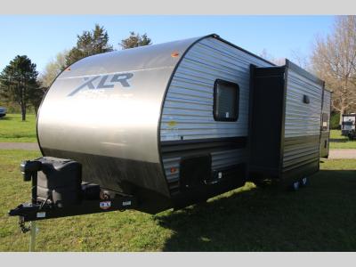 New Forest River XLR Micro Boost Toy Hauler Travel Trailer
