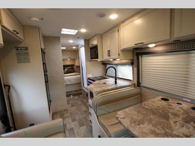 Used Thor Motor Home Dinette and Kitchen