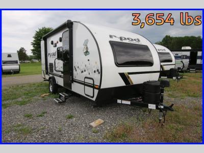 New RV With Propane Tank and Awning Near Coloma, Michigan