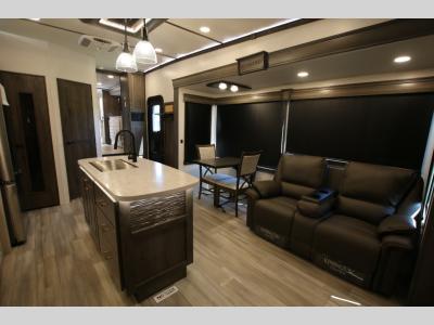 Kitchen, Dinette and Dual Reclining Love Seat