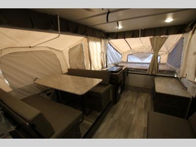 Forest River RV Dinette Booth, Kitchen and Sofa