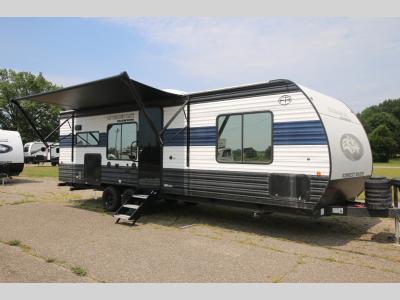 New 2025 Forest River RV Cherokee Grey Wolf 26SS sold in Coloma, Michigan (269)-468-9819 krenekrv.com