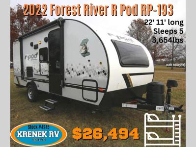 New 2022 Forest River R Pod Travel Trailer RV
