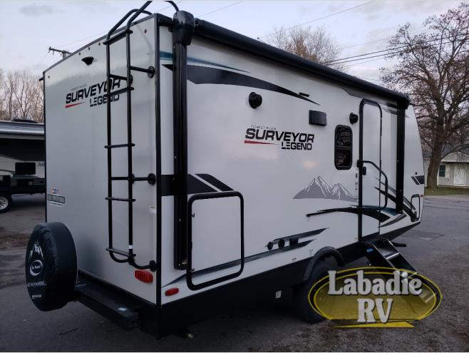 New 2022 Forest River RV Surveyor Legend 19MBLE Travel Trailer at