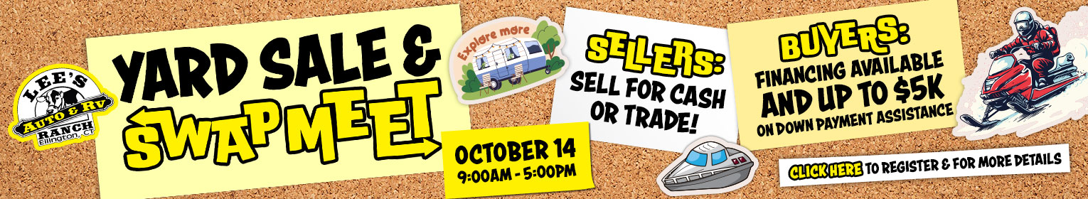 Yard Sale and Swap Meet Banner