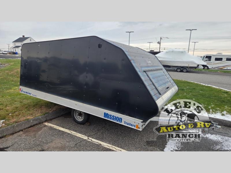 Used 2018 Mission Trailers Aluminum Cargo Trailers MEC 7.5x16