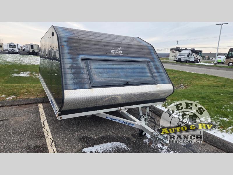 Used 2018 Mission Trailers Aluminum Cargo Trailers MEC 7.5x16