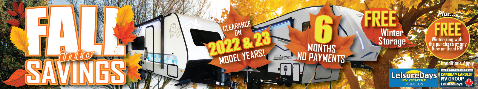 October Fall into savings