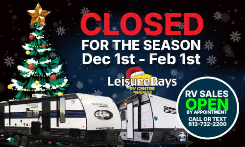 Closed for the season 2025