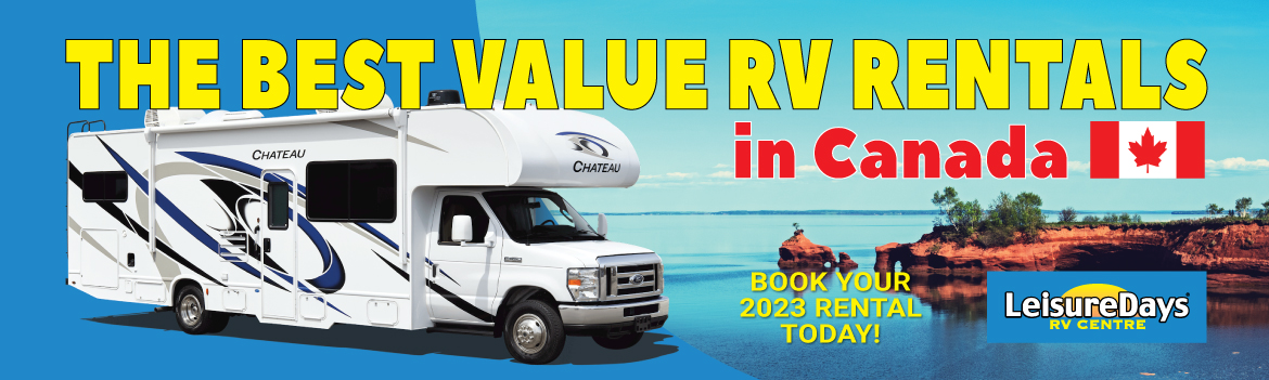 Yes we rent! Offering the best value RV Rentals in Canada.