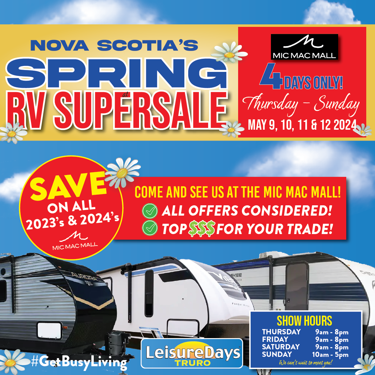 Leisure Days Mic Mac Mall RV Sale