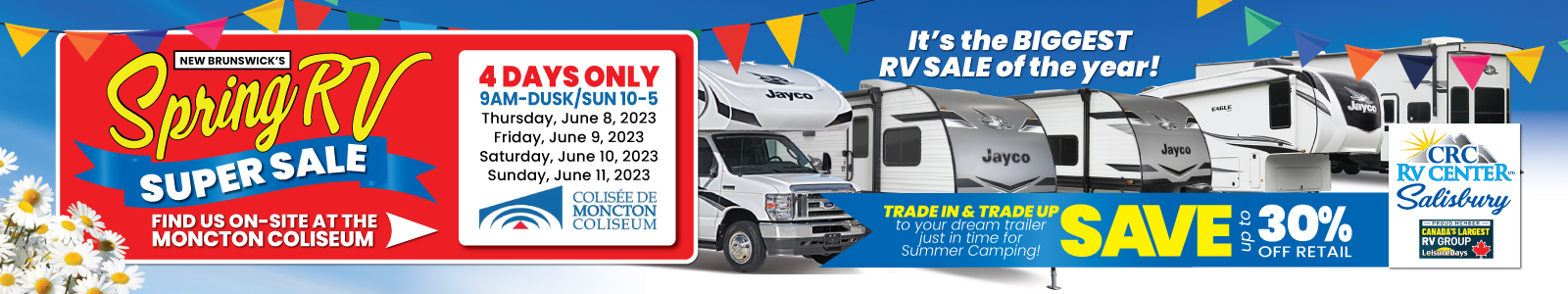 Moncton Colesium RV Show and Sale