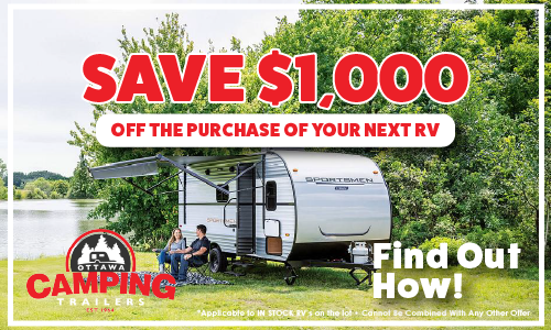 Save $1000 Off RV Purchase