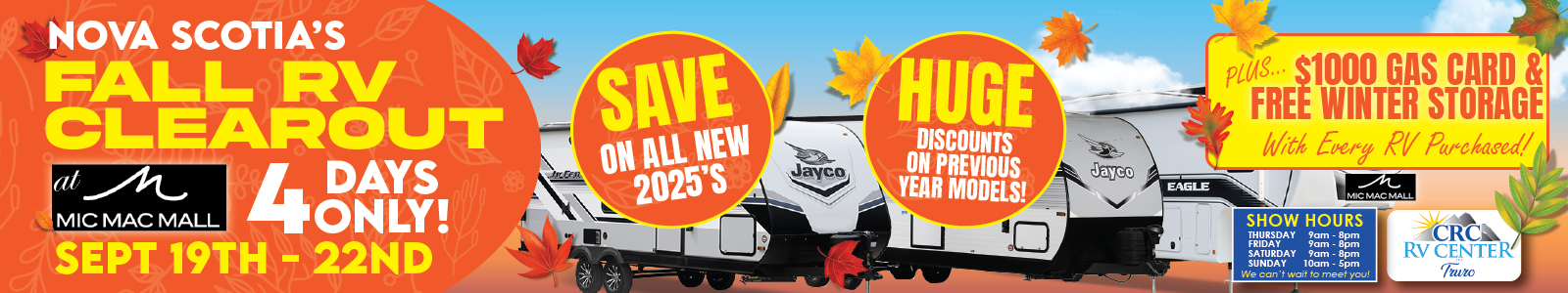 Fall Clearance 2024