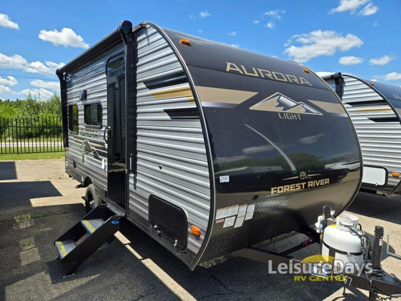 New 2026 Forest River RV Aurora Light 15RDX Travel Trailer at