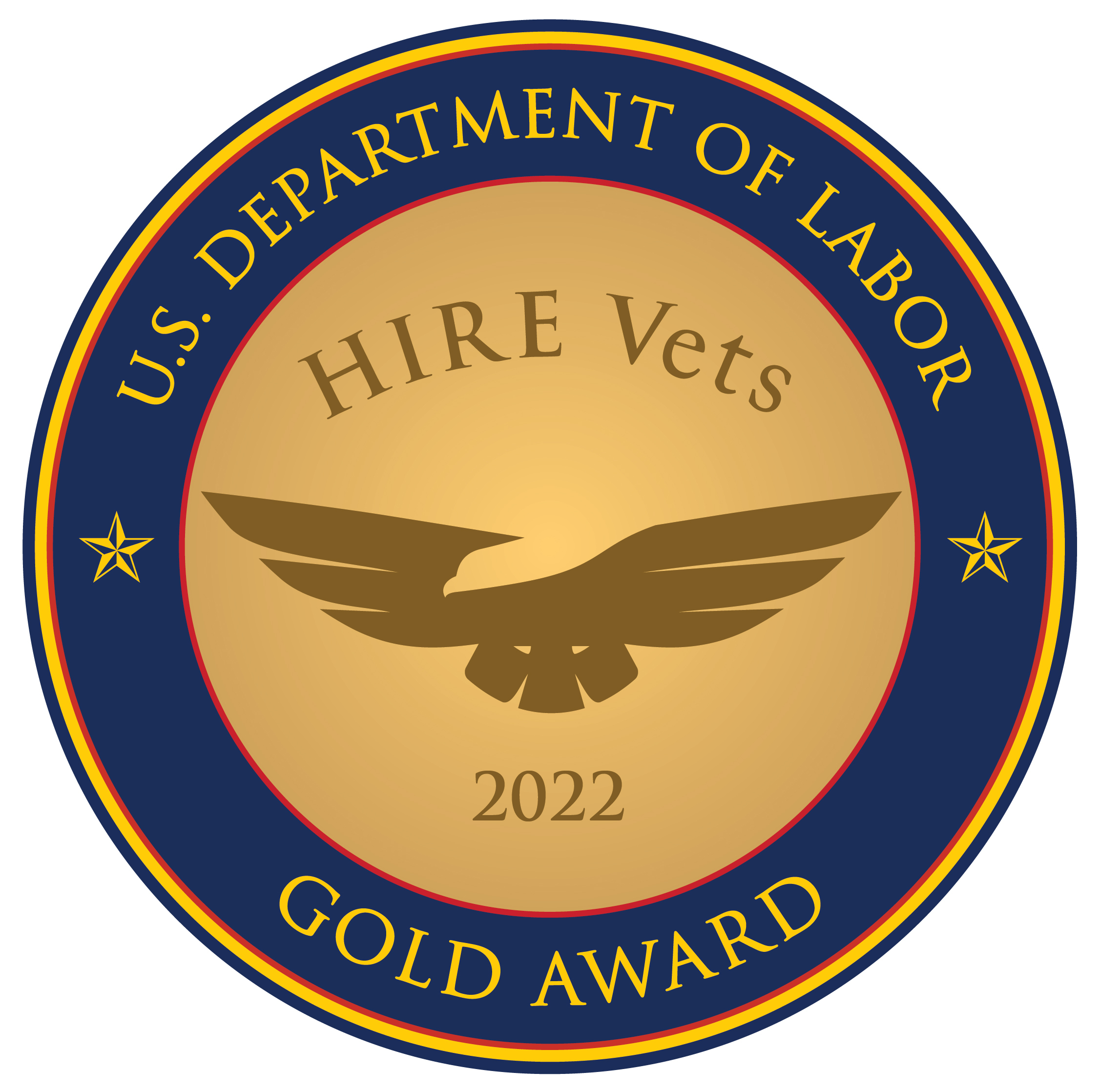HIRE Vets 2022 Gold Medallion