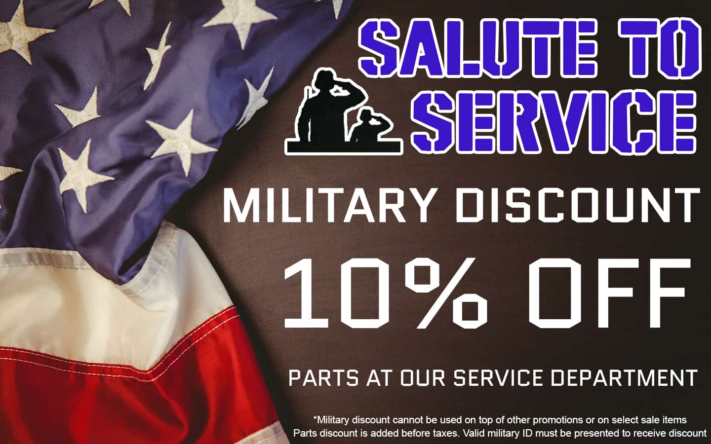 Military discount | Military Family in front of RV fifth wheel camper