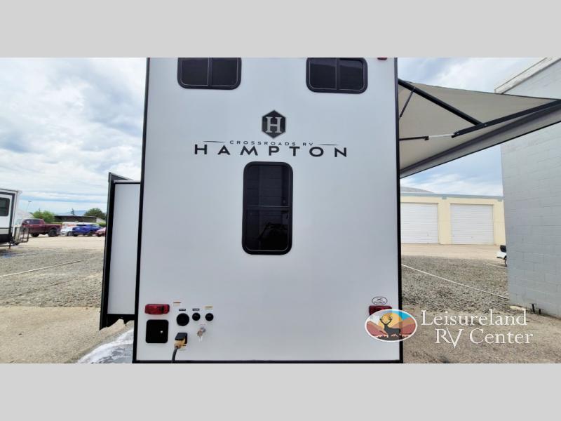 New 2025 CrossRoads RV Hampton HP388FKL Destination Trailer at Leisureland RV Center Meridian