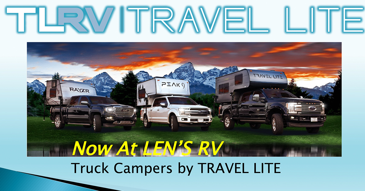 Truck campers now in stock!