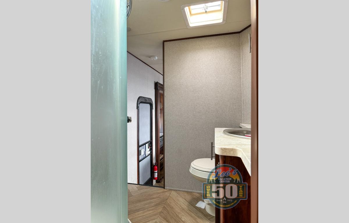 Used 2018 Forest River RV Vengeance 377V Toy Hauler Fifth Wheel at Leo