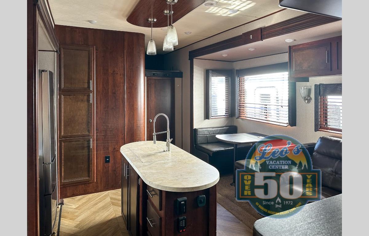 Used 2018 Forest River RV Vengeance 377V Toy Hauler Fifth Wheel at Leo