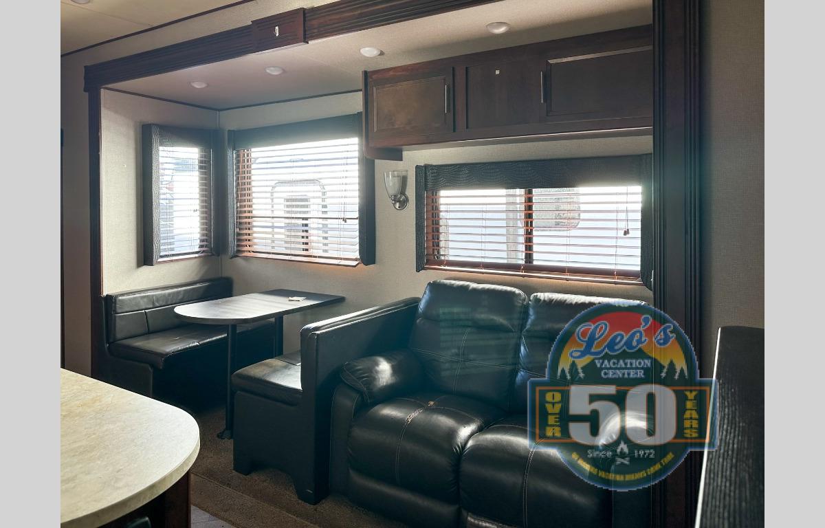 Used 2018 Forest River RV Vengeance 377V Toy Hauler Fifth Wheel at Leo