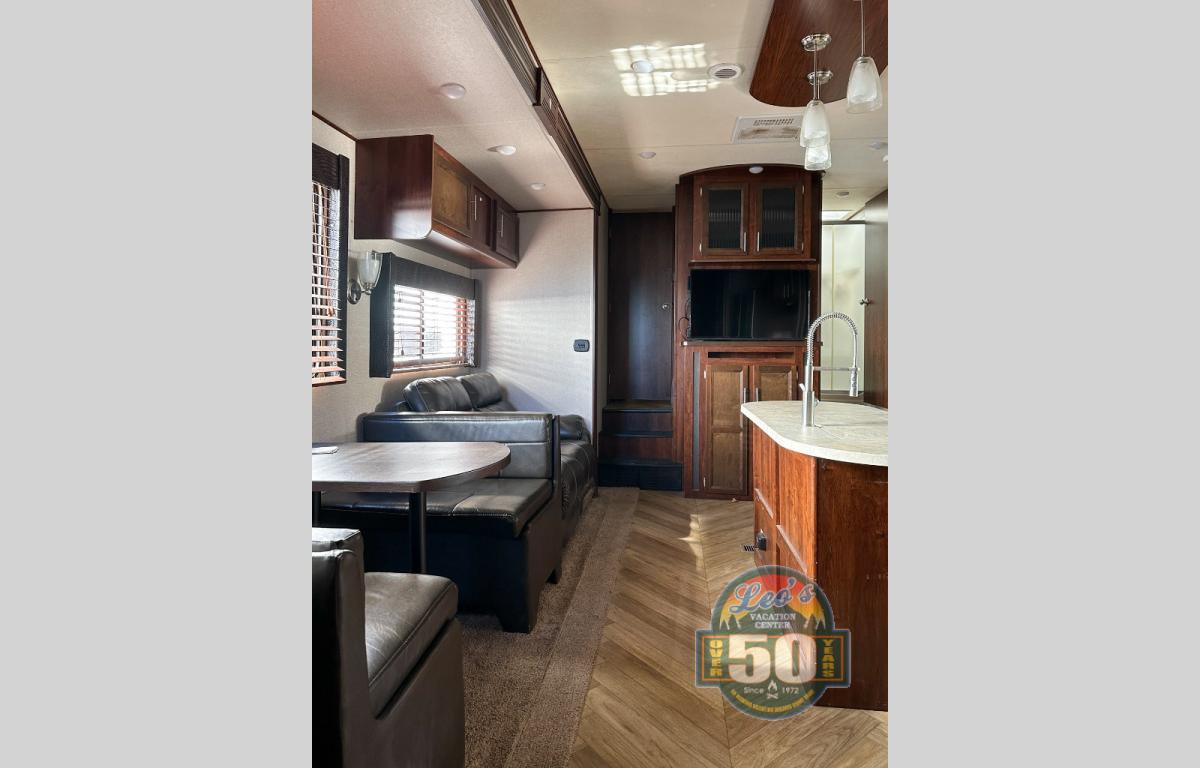 Used 2018 Forest River RV Vengeance 377V Toy Hauler Fifth Wheel at Leo