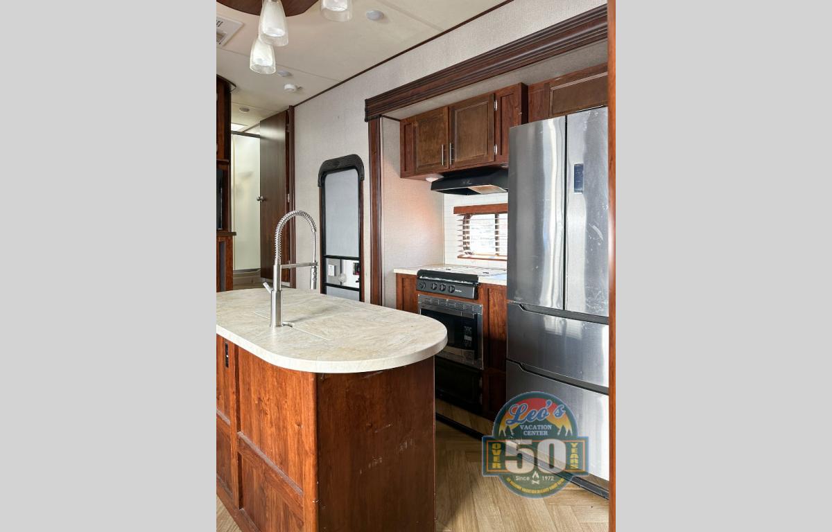 Used 2018 Forest River RV Vengeance 377V Toy Hauler Fifth Wheel at Leo