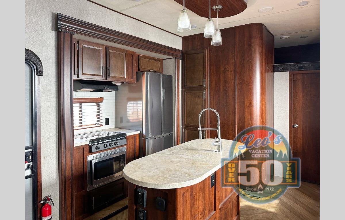 Used 2018 Forest River RV Vengeance 377V Toy Hauler Fifth Wheel at Leo