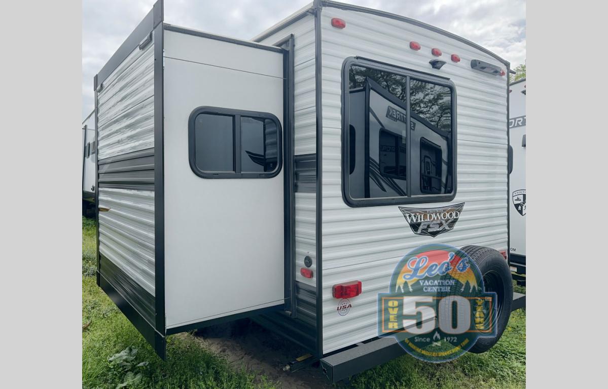 New 2024 Forest River RV Wildwood FSX 169RSK Travel Trailer at Leo's