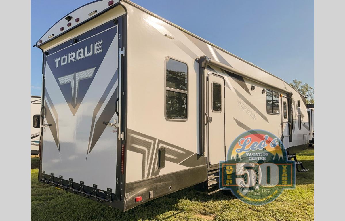 New 2024 Heartland Torque T333 Toy Hauler Travel Trailer at Leo's ...