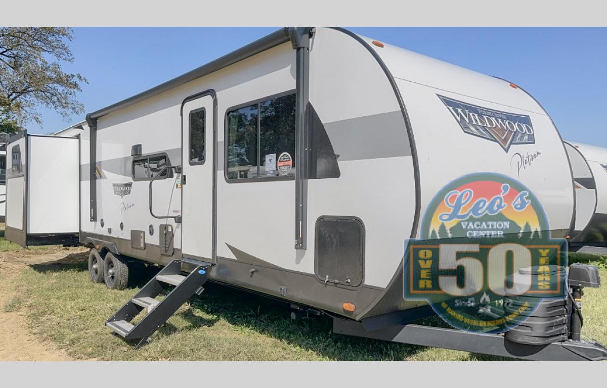 New 2024 Forest River RV Wildwood 31KQBTSX Travel Trailer at Leo's