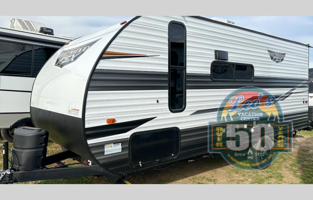 New 2024 Forest River RV Wildwood FSX 179DBK Travel Trailer at Leo's Vacation Center Gambrills