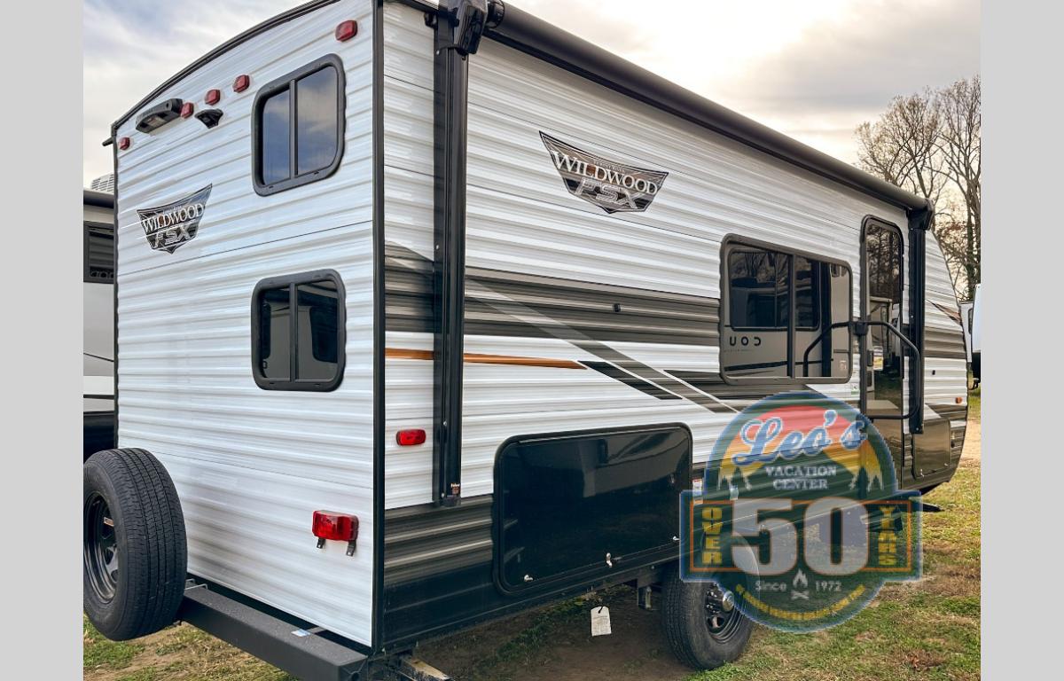 New 2024 Forest River RV Wildwood FSX 179DBK Travel Trailer at Leo's Vacation Center Gambrills