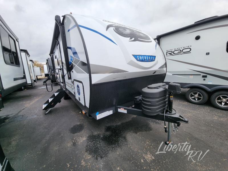 New 2024 Forest River RV Cherokee Alpha Wolf 23DBHL Travel Trailer at