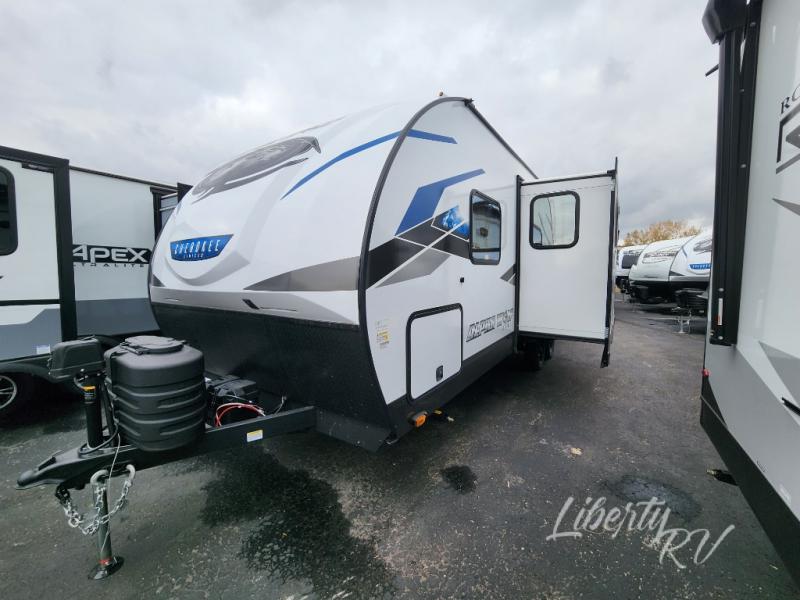 New 2024 Forest River RV Cherokee Alpha Wolf 23DBHL Travel Trailer at