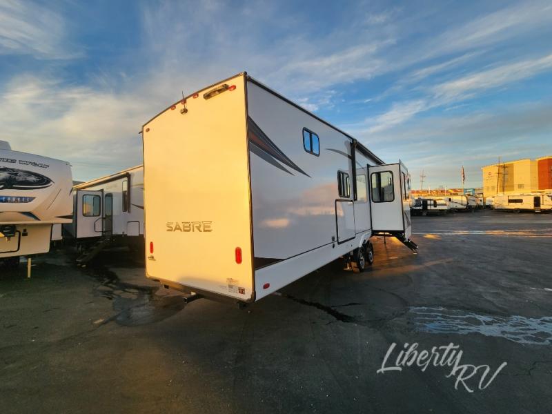 New 2025 Forest River RV Sabre 37FLH Fifth Wheel at Liberty RV MO Liberty, MO A37FLH