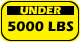   UNDER 5000 LBS