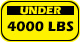   UNDER 4000 LBS