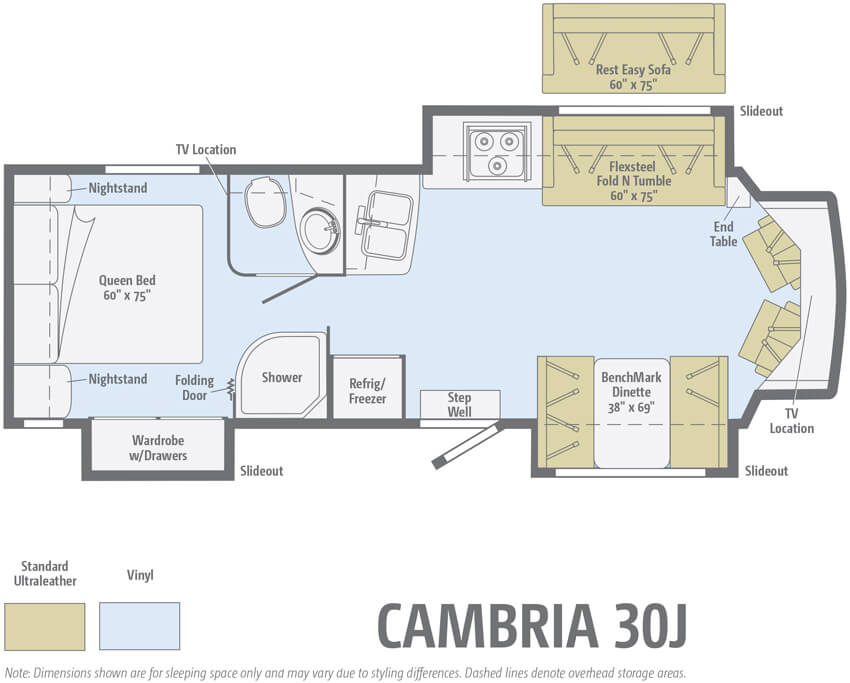 Itasca Cambria 30J Floorplan