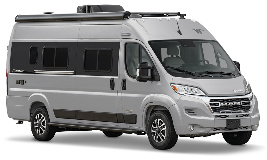 Winnebago Travato Bright Silver Deluxe Exterior