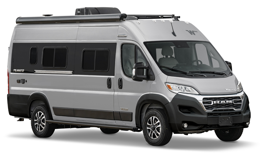 Winnebago Travato Bright Silver Exterior