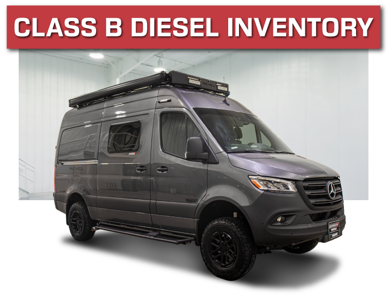 Winnebago Class B Diesel Inventory For Sale