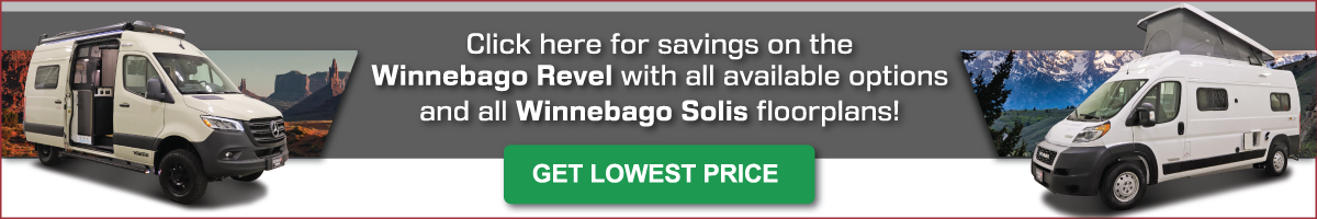 Winnebago Revel and Solis Get Lowest Price