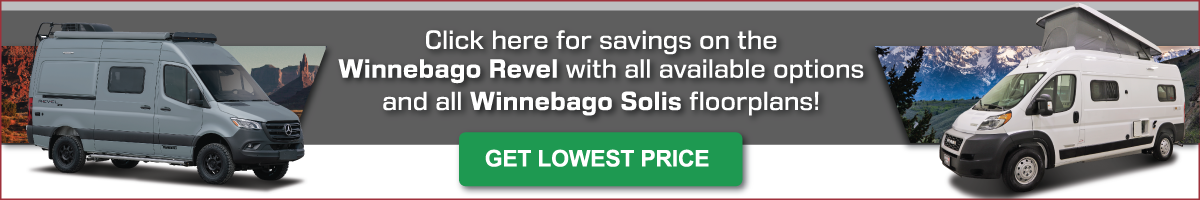 Winnebago Revel and Solis Get Lowest Price