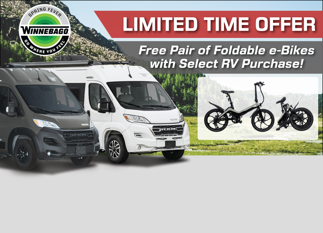 Limited Time Offer Foldable e-Bikes